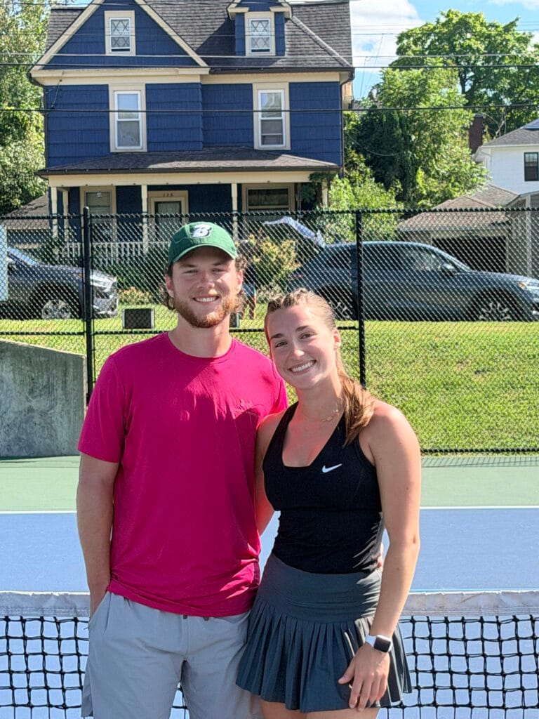 Mason Spottek and Julia Holtermann