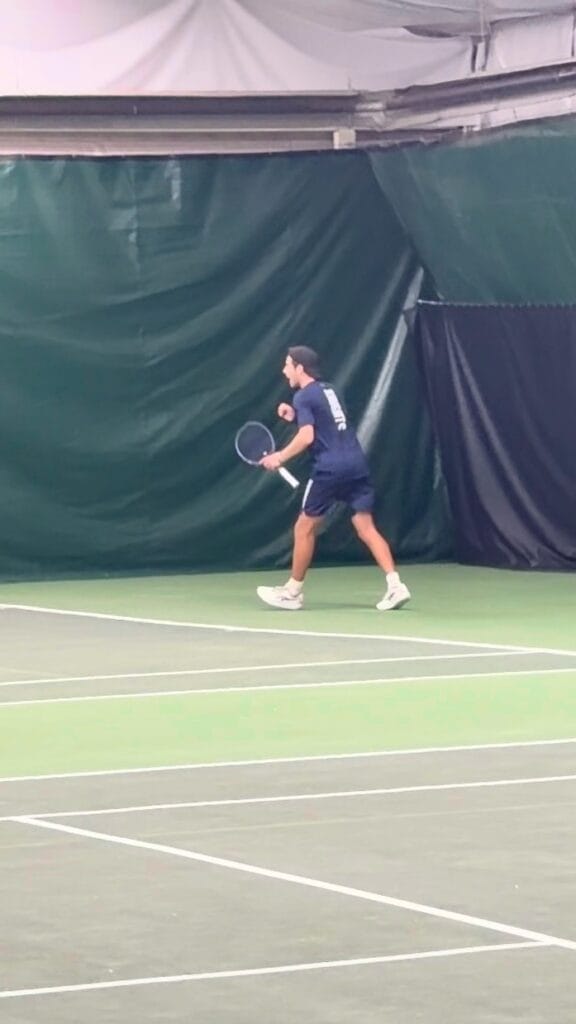 Binghamton Championships tennis at the Lane-Starke Tennis Center in Vestal, 26 September 2026. Photo by Lucas Davis.