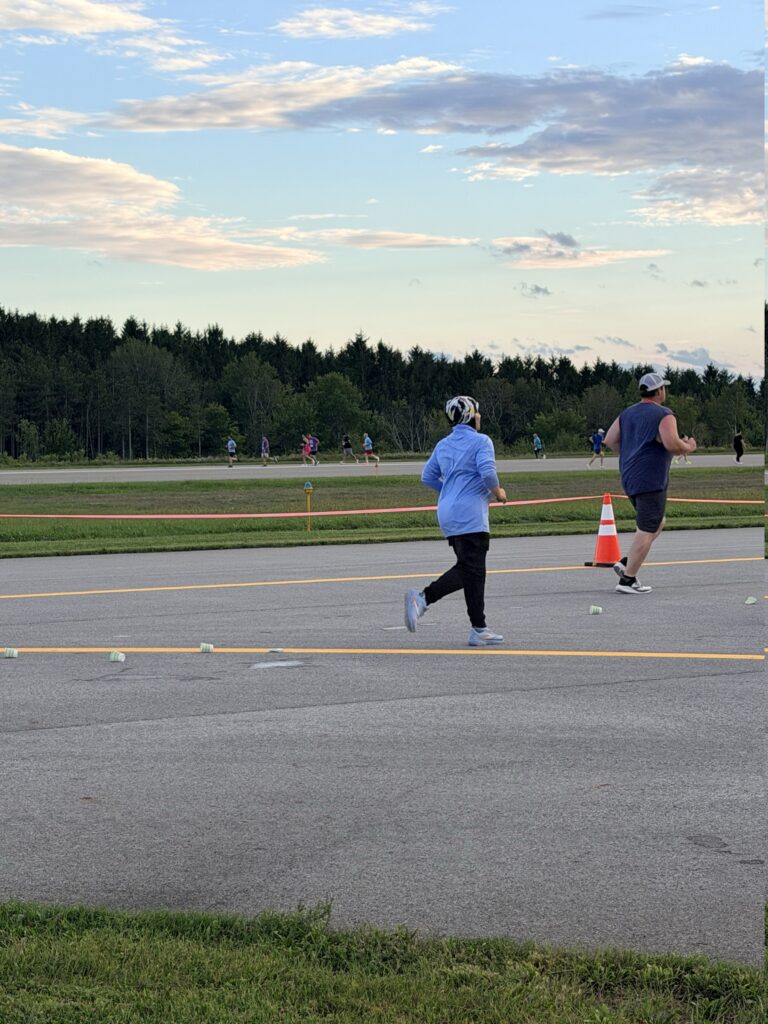Sunset Runway 5K at Greater Binghamton Airport, 10 September 2026. Photo by Lucas Davis.