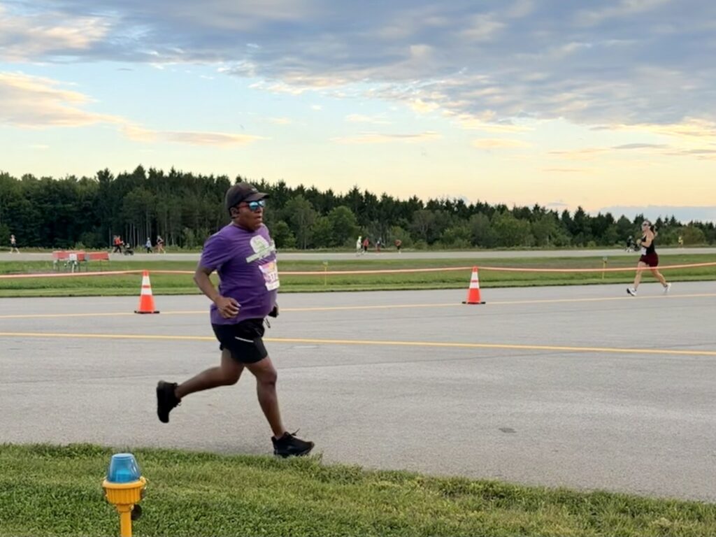 Sunset Runway 5K at Greater Binghamton Airport, 10 September 2026. Photo by Lucas Davis.