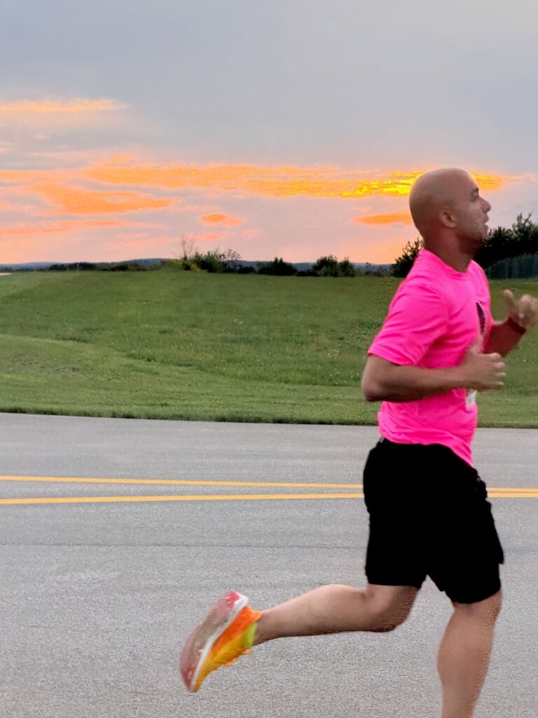 Sunset Runway 5K at Greater Binghamton Airport, 10 September 2026. Photo by Lucas Davis.
