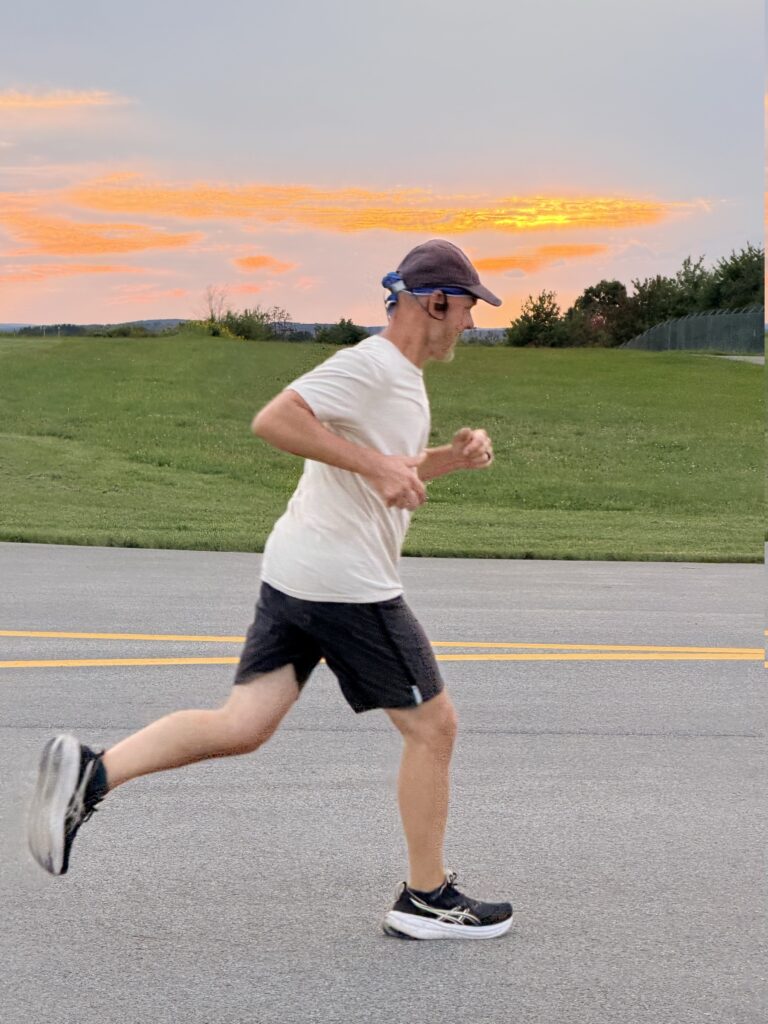 Sunset Runway 5K at Greater Binghamton Airport, 10 September 2026. Photo by Lucas Davis.