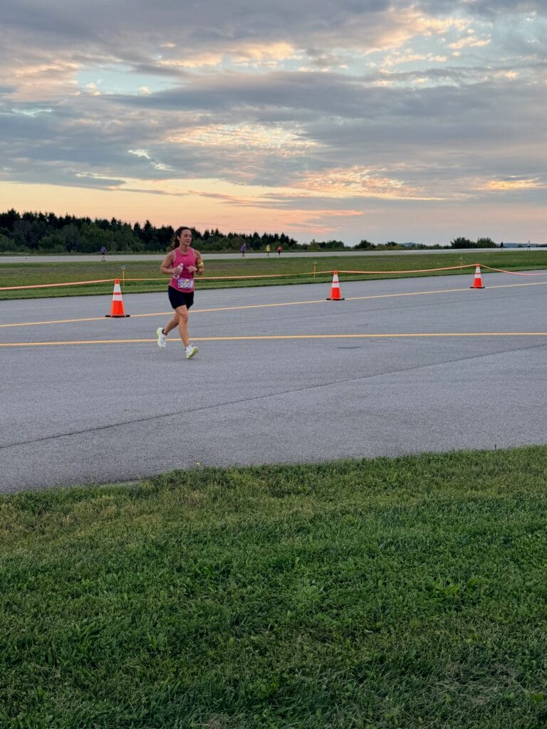 Sunset Runway 5K at Greater Binghamton Airport, 10 September 2026. Photo by Lucas Davis.