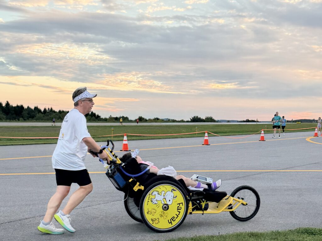 Sunset Runway 5K at Greater Binghamton Airport, 10 September 2026. Photo by Lucas Davis.