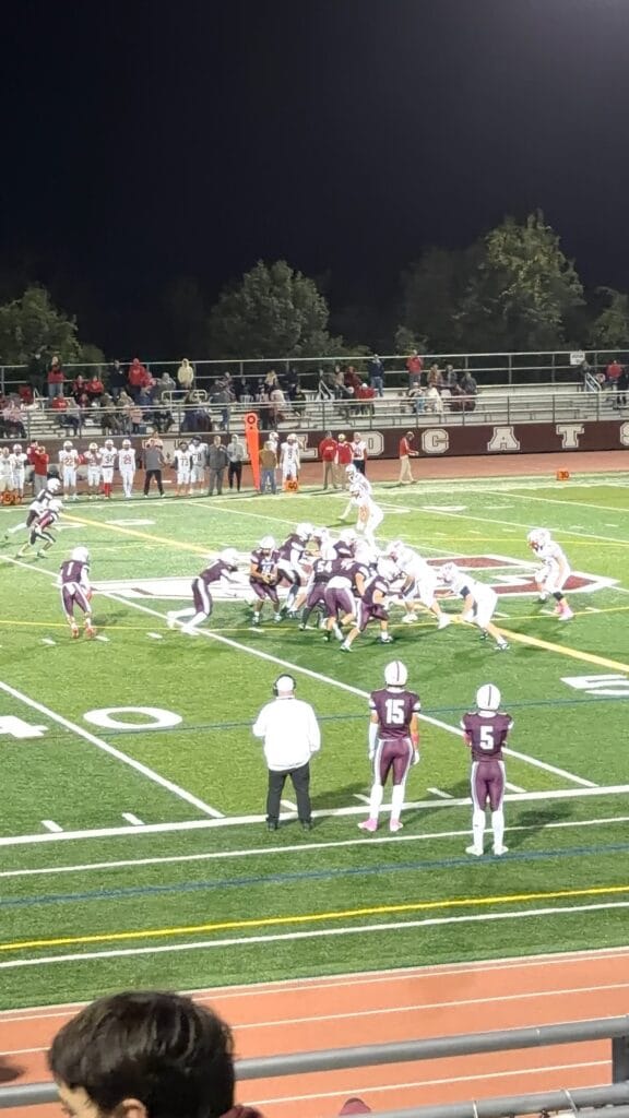 Johnson City v Waverly football at JC Wildcat Stadium, 9 October 2026. Photo by Lucas Davis.