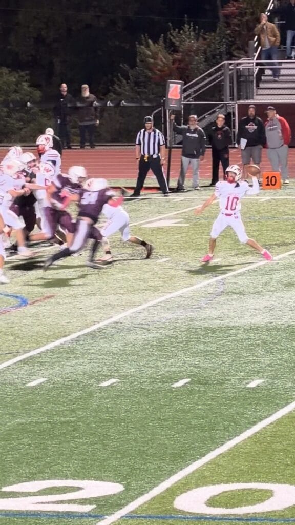 Johnson City v Waverly football at JC Wildcat Stadium, 9 October 2026. Photo by Lucas Davis.