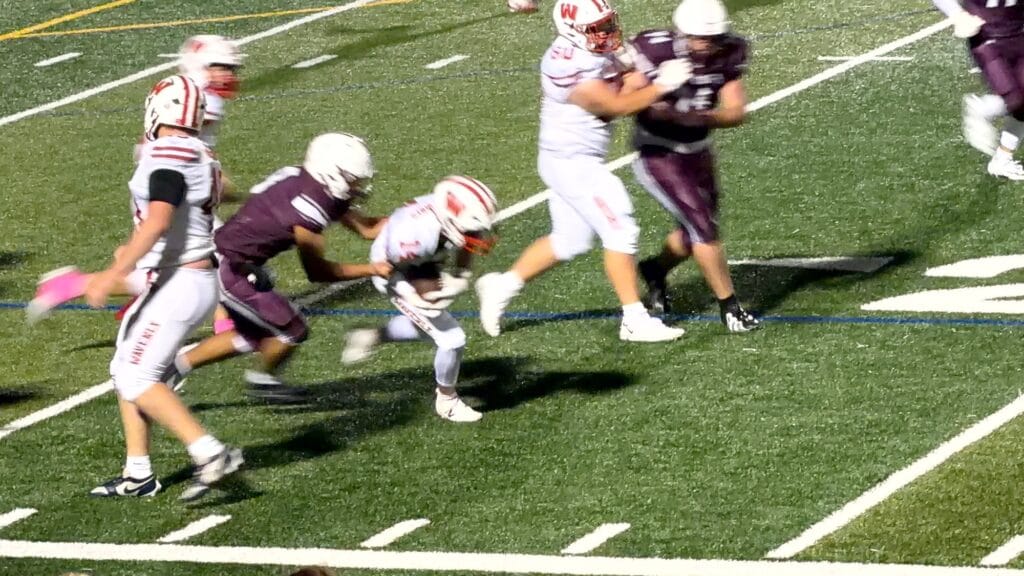 Johnson City v Waverly football at JC Wildcat Stadium, 9 October 2026. Photo by Lucas Davis.